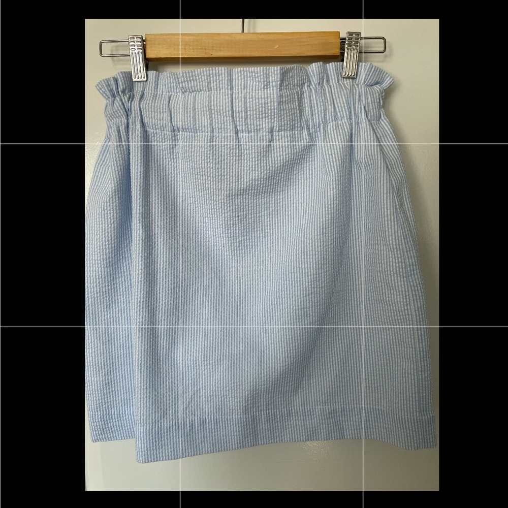 Lauren James Seersucker Skirt